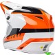 Bell MX-9 Rift Crosshelm - Wit / Oranje