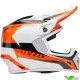 Bell MX-9 Rift Crosshelm - Wit / Oranje