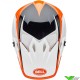 Bell MX-9 Rift Motocross Helmet - White / Orange