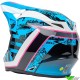 Bell MX-9 Breakdance Motocross Helmet - Blue / Pink