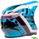 Bell MX-9 Breakdance Motocross Helmet - Blue / Pink