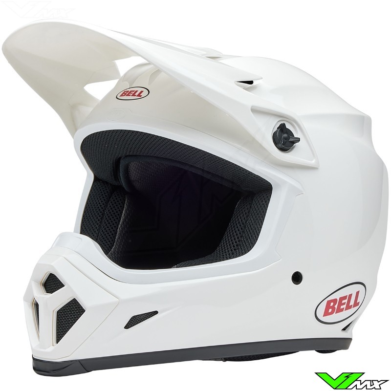 Bell MX 9 Motocross Helmet White