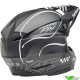 Bell Moto-10 Fasthouse Raven Motocross Helmet - Black / White / Matte