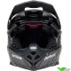 Bell Moto-10 Fasthouse Raven Motocross Helmet - Black / White / Matte