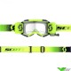 Scott Fury WFS Motocross Goggles with Roll-off - Neon Green / Neon Yellow