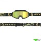 Scott Primal Motocross Goggle - Camo / Kaki / Yello Chrome Lens