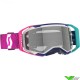 Scott Prospect 2.0 LS Motocross Goggle - Blue / Pink / Light sensitive Lens