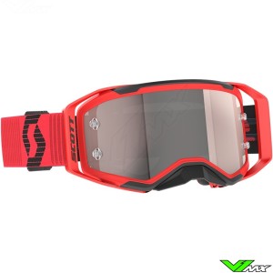 Scott Prospect 2.0 Crossbril - Rood / Zilver Chrome Lens