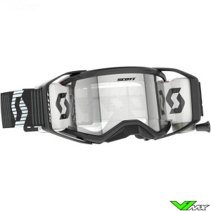 Scott Prospect 2.0 WFS Motocross Goggles with Roll-off - Black / White