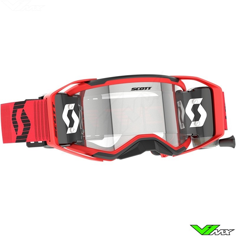 Scott Prospect 2.0 WFS Motocross Goggles with Roll-off - Red