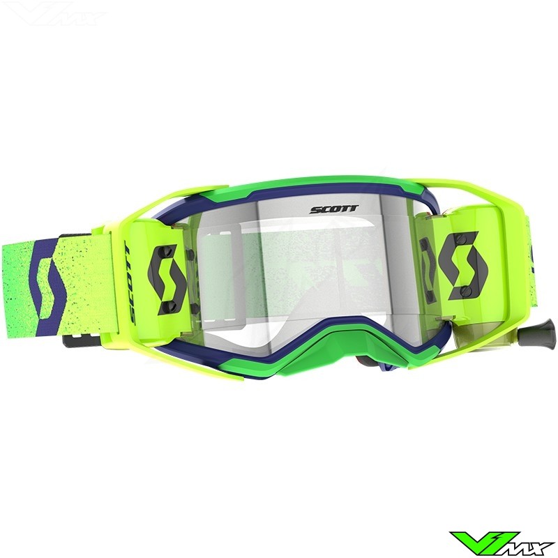 Scott Prospect 2.0 WFS Crossbril met Roll-off - Paars / Fluo Geel