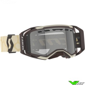 Scott Prospect 2.0 Enduro Goggles - Beige / Brown / Light sensitive Lens