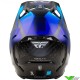 Fly Racing Formula S Protocol Motocross Helmet - Carbon Black / Blue