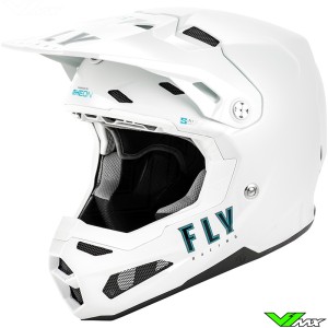 Fly Racing Formula S Motocross Helmet - White