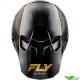 Fly Racing Formula CC Underglow Crosshelm - Zwart / Grijs / Goud