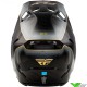 Fly Racing Formula CC Underglow Motocross Helmet - Black / Grey / Gold