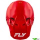 Fly Racing Formula CC Objective Crosshelm - Rood / Wit