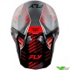 Fly Racing Formula CP Slice Crosshelm - Grijs / Rood