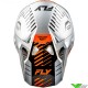 Fly Racing Formula CP Slice Motocross Helmet - Grey / Orange