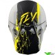 Fly Racing Formula CP Manic Motocross Helmet - Grey / Yellow