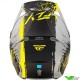 Fly Racing Formula CP Manic Motocross Helmet - Grey / Yellow