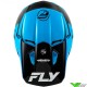 Fly Racing Kinetic Rally Motocross Helmet - Blue / Black