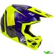 Fly Racing Kinetic Rally Motocross Helmet - Fluo Yellow / Blue