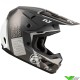 Fly Racing Kinetic Rally Motocross Helmet - Grey / Black / Matte