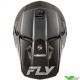 Fly Racing Kinetic Rally Motocross Helmet - Grey / Black / Matte