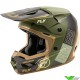 Fly Racing Kinetic Rally Motocross Helmet - Moss / Khaki / Matte