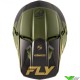 Fly Racing Kinetic Rally Motocross Helmet - Moss / Khaki / Matte