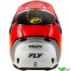 Fly Racing Kinetic Rally Motocross Helmet - Red / Black