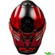 Fly Racing Trekker Conceal Adventure helm - Rood / Zwart