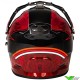 Fly Racing Trekker Conceal Adventure helm - Rood / Zwart