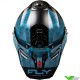 Fly Racing Trekker Conceal Adventure helm - Slate / Zwart