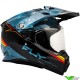 Fly Racing Trekker Conceal Adventure helm - Slate / Zwart