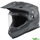 Fly Racing Trekker Adventure helm - Grijs