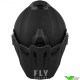 Fly Racing Trekker Adventure helm - Mat Zwart