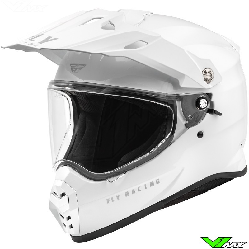 Fly Racing Trekker Adventure helmet - White