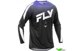 Fly Racing Evolution DTS 2025 Cross shirt - Zwart / Wit / Paars