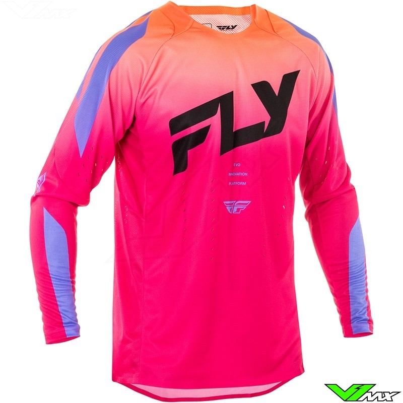 Fly Racing Evolution DTS 2025 Cross shirt - Roze / Lavender