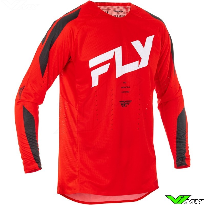 Fly Racing Evolution DTS 2025 Cross shirt - Rood