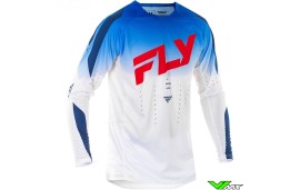 Fly Racing Evolution DTS 2025 Cross shirt - Blauw / Wit / Rood