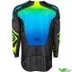 Fly Racing Evolution DTS Zen SE 2025 Cross shirt - Zwart / Blauw / Fluo Geel