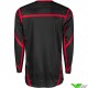 Fly Racing Lite 2025 Cross shirt - Rood / Zwart