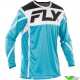 Fly Racing Lite 2025 Cross shirt - Blauw / Wit / Zwart