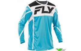 Fly Racing Lite 2025 Cross shirt - Blauw / Wit / Zwart