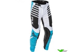 Fly Racing Lite 2025 Crossbroek - Blauw / Wit / Zwart