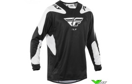 Fly Racing Kinetic Sym 2025 Cross shirt - Zwart / Wit