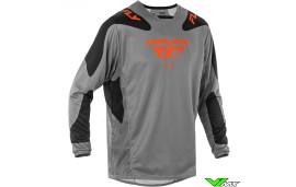 Fly Racing Kinetic Sym 2025 Cross shirt - Grijs / Oranje